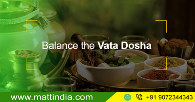 Balance the Vata Dosha