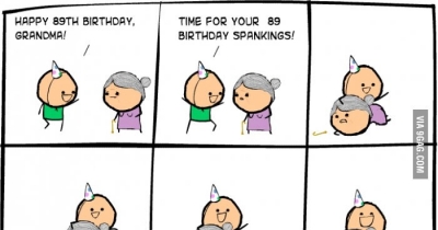 BIRTHDAY SPANKING GONE WRONG