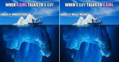 conversation between a girl and a boy!!