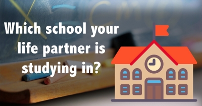 Find out which school your life partner is studying in now?