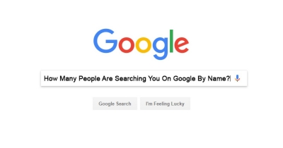 How Many People Are Searching You On Google By Name ? 