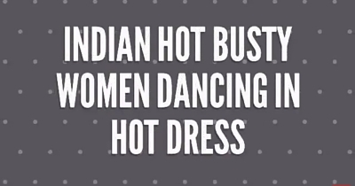 India Hot Busty Women Dancing in Hot Dress