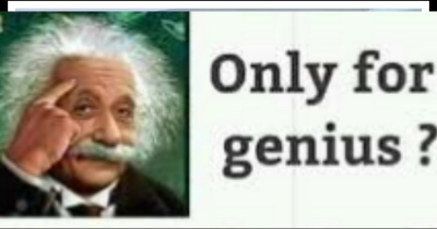 Question:- If u r genius solve it: