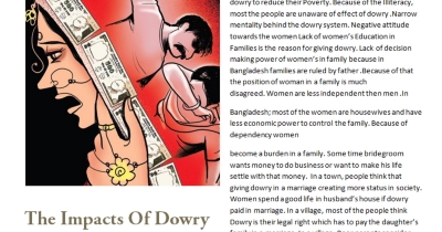 The impacts of dowry in Bangladesh