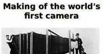 Was the first photograph taken, a SELFIE??