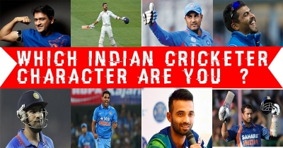 Which INDIAN cricketer character are you?