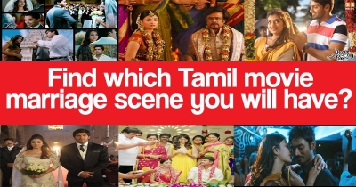 Which Tamil movie marriage scene you will have?
