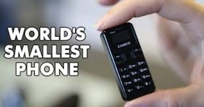 -'world's smallest mobile phone', the Zanco tiny t1 
